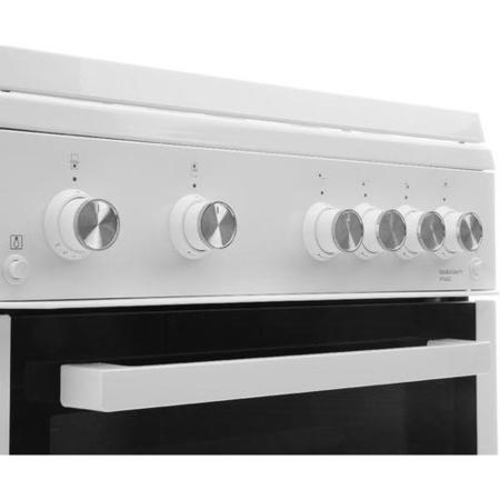 Refurbished Beko XTG611W 60cm 4 Burner Gas Cooker White