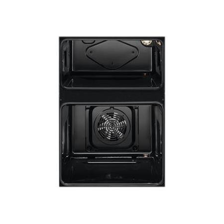 Refurbished Zanussi ZOD35661XK 60cm Double Built In Electric Oven Stainless Steel