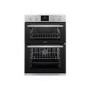 Refurbished Zanussi ZOD35661XK 60cm Double Built In Electric Oven Stainless Steel