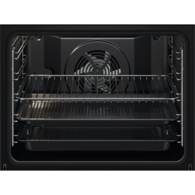 Refurbished Zanussi Series 60 ZOPNA7X1 60cm Pyrolytic AirFry Single Built In Electric Oven Stainless Steel