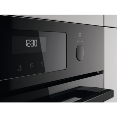 Refurbished Zanussi Series 60 ZVENM6K2 Built In 43L 1000W Compact Combination Microwave Oven and Grill Black