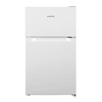 electriQ Under Counter Freestanding Fridge Freezer - White electriQ Under Counter Freestanding Fridge Freezer - White