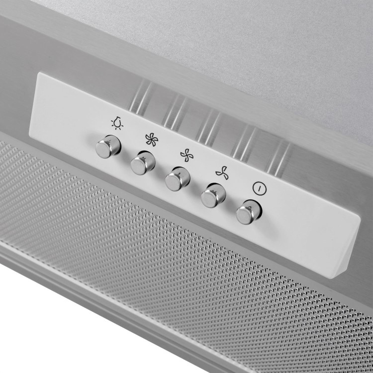 Refurbished electriQ eiqcanopy52s 52cm Canopy Cooker Hood Stainless Steel