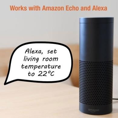 Refurbished electriQ iQool 24000 BTU WiFi Smart A++ Wall Mounted Split Air Conditioner with Heat Pump - 5m Pipe Kit Included - Black