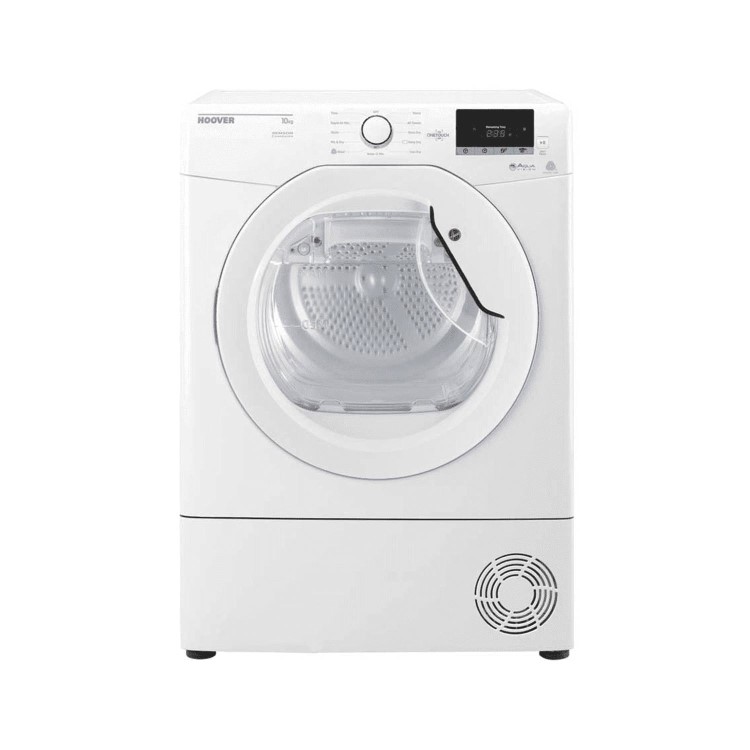 Refurbished Hoover Dynamic Next DX C10DG Smart Freestanding Condenser 10KG Tumble Dryer White