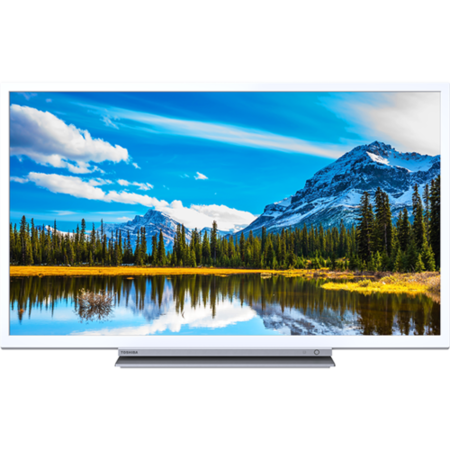 Refurbished Toshiba 32" 720p HD Ready LED Freeview HD Smart TV in White without Stand
