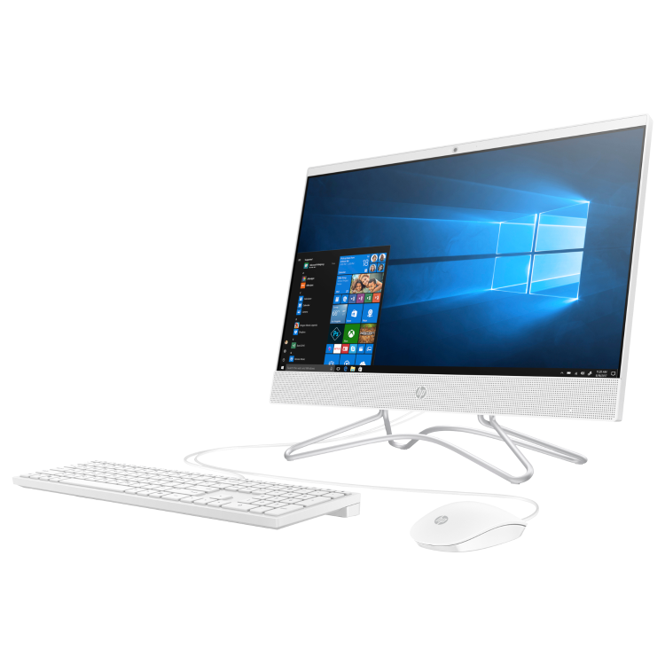Refurbished HP 22-c0xx Intel Pentium Silver J5005 8GB RAM 1TB HDD 21.5 Inch Windows 10 Pro All In One PC