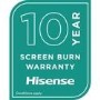 Hisense 65U8QFTUK 65" 4K Ultra HD Premium HDR10+ QLED Smart TV with Dolby Atmos and Dolby Vision 