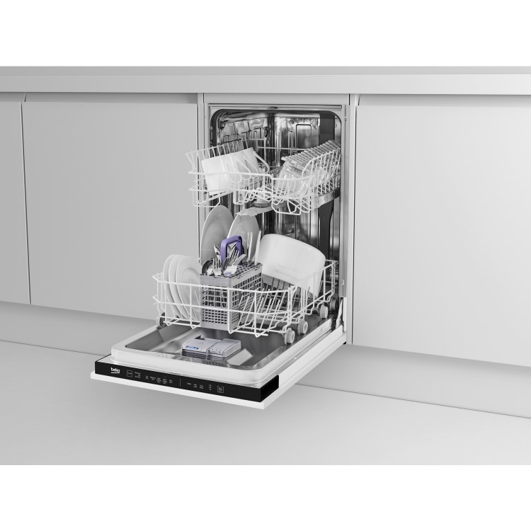Beko DIS15012 10 Place Slimline Fully Integrated Dishwasher