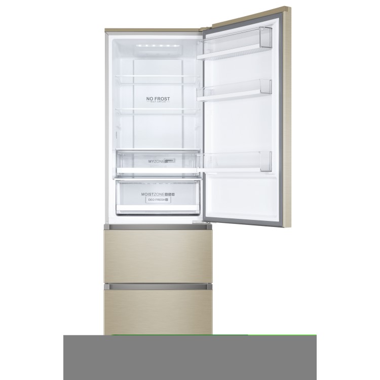 Refurbished Haier A3FE635CCJ Freestanding 330 Litre 70/30 Frost Free Fridge Freezer