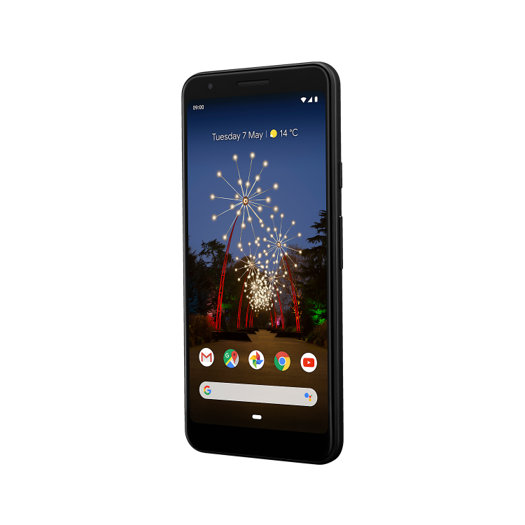 Refurbished Google Pixel 3a XL Just Black 6" 64GB 4G Unlocked & SIM Free Smartphone