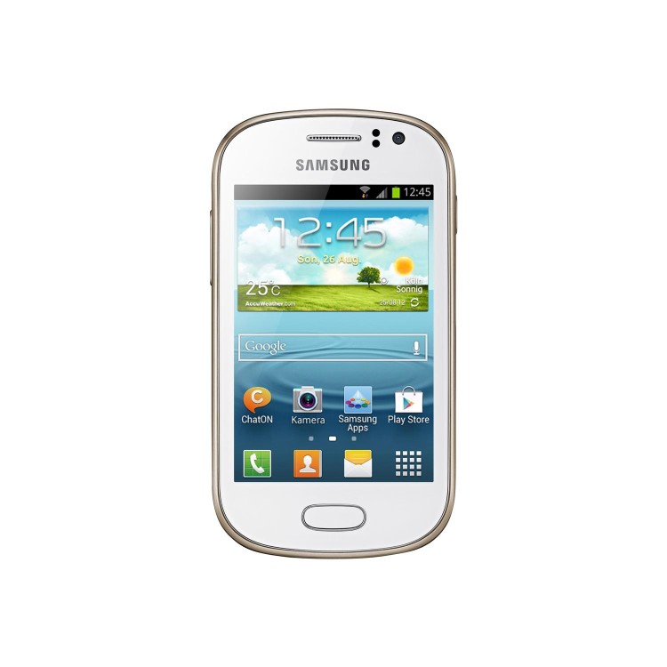 Grade A Samsung S6810 Galaxy Fame White 3.5" 4GB 3G Unlocked & SIM Free