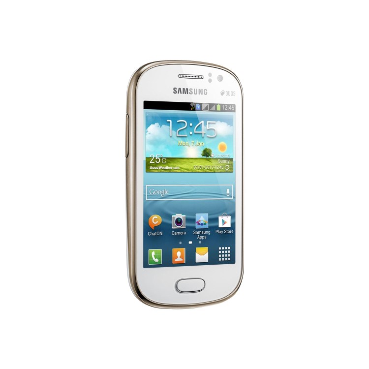 Grade A Samsung S6810 Galaxy Fame White 3.5" 4GB 3G Unlocked & SIM Free