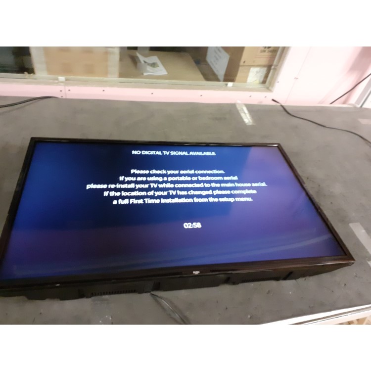 Refurbished Bush 43" 4K Ultra HD with HDR LED Freeview Play Smart TV without Stand