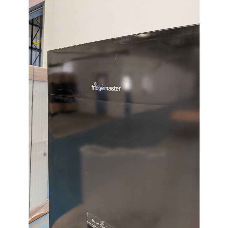 Refurbished Fridgemaster MC55240MDFB Freestanding 240 Litre 50/50 Frost Free Fridge Freezer Black