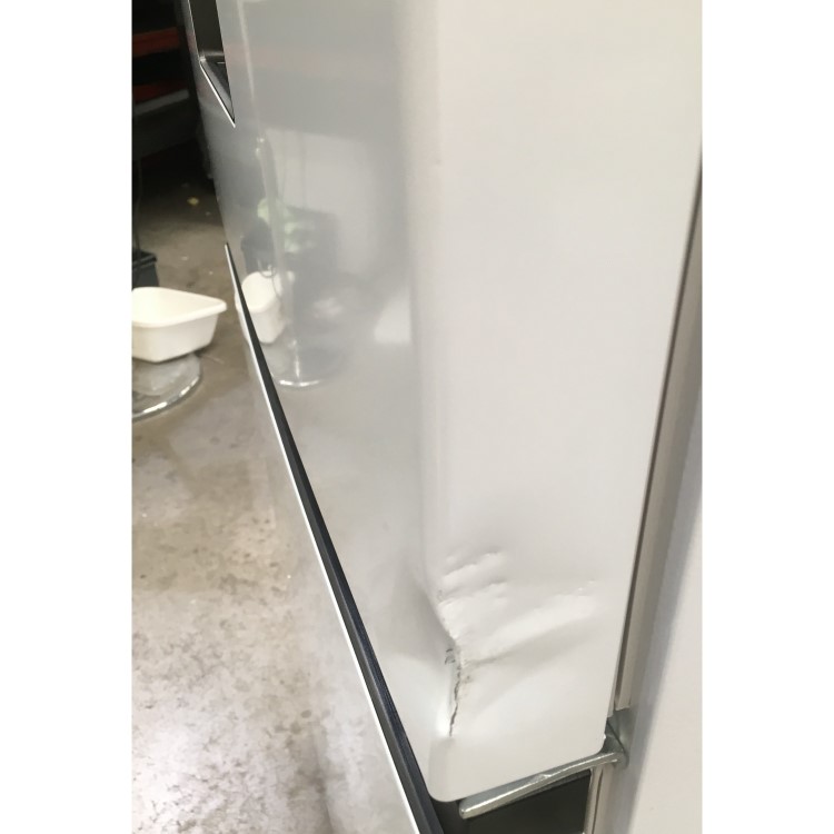 Refurbished Fridgemaster MC60287D Fridge Freezer - White with cosmetic damage