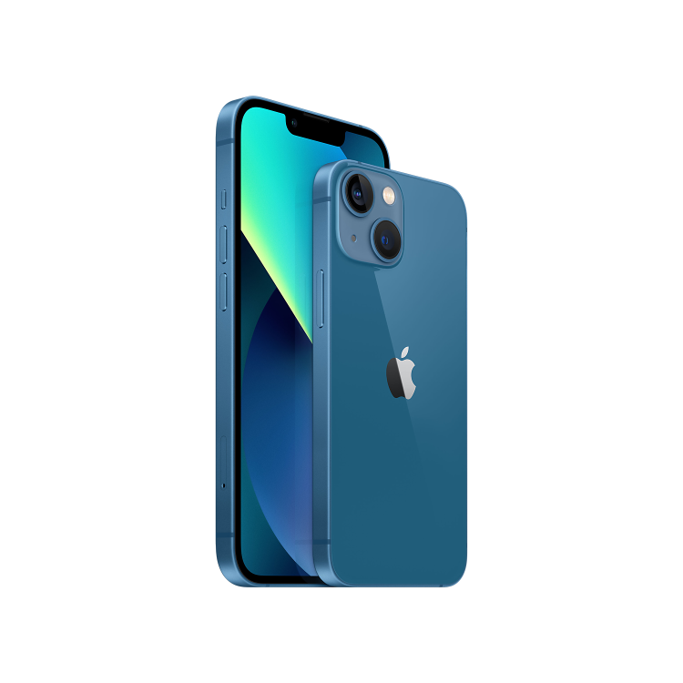 Refurbished Apple iPhone 13 Mini Blue 5.4" 128GB 5G Unlocked & SIM Free Smartphone