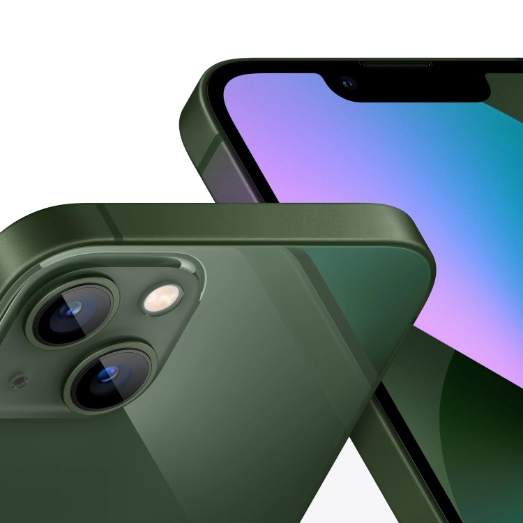 Refurbished Apple iPhone 13 Green 6.1" 256GB 5G Unlocked & SIM Free Smartphone