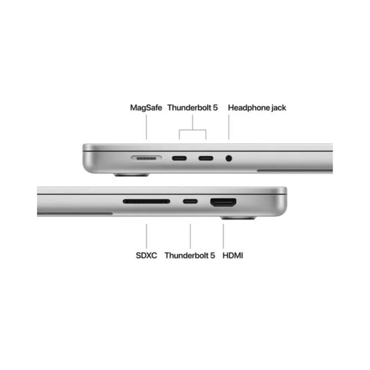 Refurbished Apple Macbook Pro 16.2 Inch M4 Pro 24GB RAM 512GB SSD 2024 - Silver