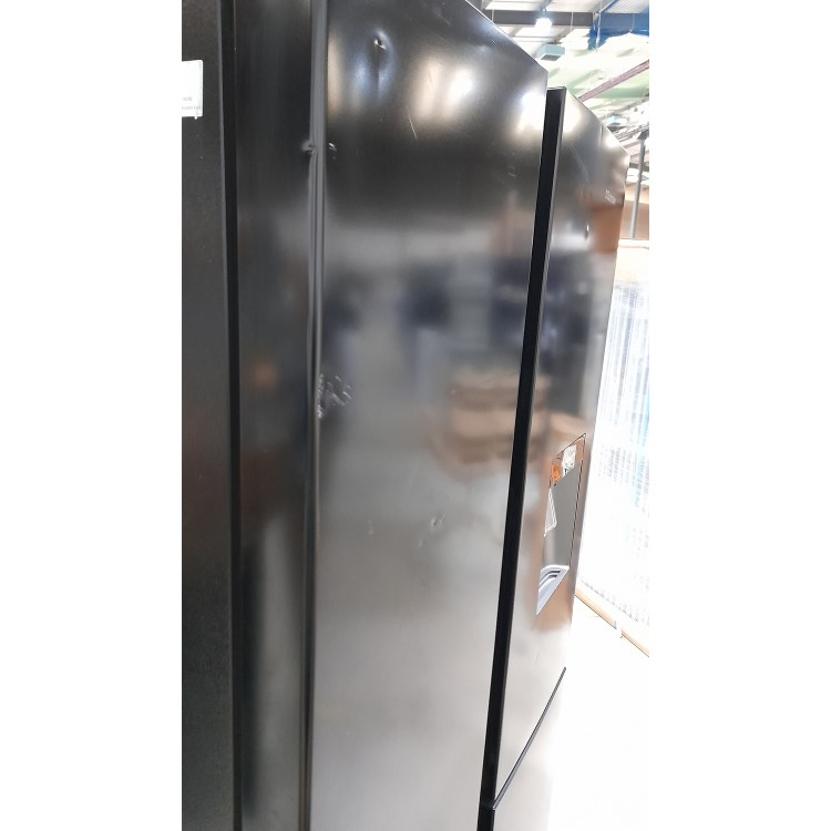 Refurbished Hisense RQ560N4WB1 Freestanding 289 Litre 70/30 American Fridge Freezer Black