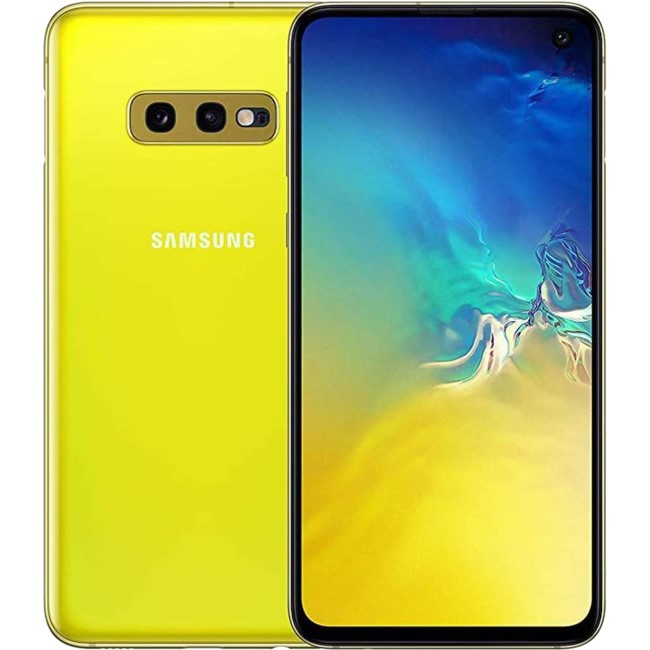 Refurbished Samsung Galaxy S10e Canary Yellow 5.8" 128GB 4G Dual SIM Unlocked & SIM Free Smartphone