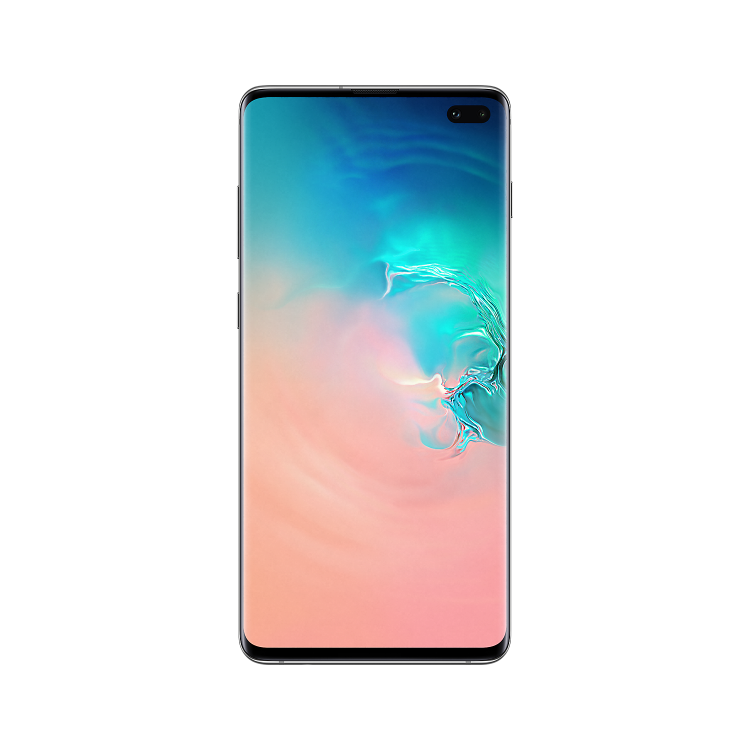 Refurbished Samsung Galaxy S10 Plus Prism White 6.4" 128GB 4G Dual SIM Unlocked & SIM Free Smartphone