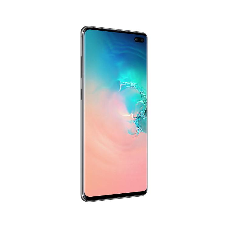Refurbished Samsung Galaxy S10 Plus Prism White 6.4" 128GB 4G Dual SIM Unlocked & SIM Free Smartphone