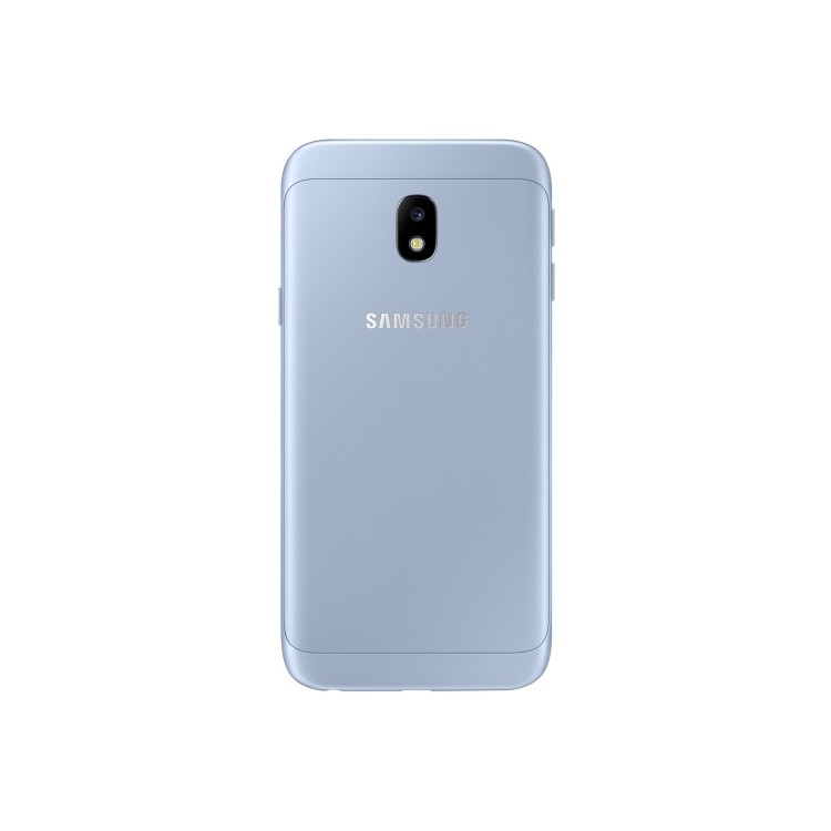 Refurbished Samsung Galaxy J3 2017 Blue Silver 5" 16GB 4G Unlocked & SIM Free
