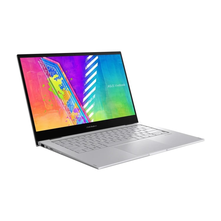 Refurbished Asus Vivobook Go 14 Flip Intel Celeron N4500 4GB 128GB eMMC 14 Inch Touchscreen Windows 11 S Laptop