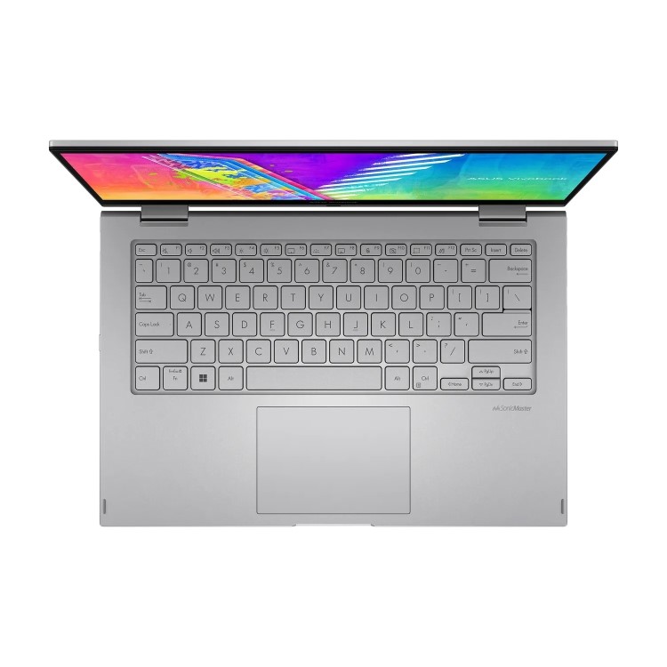 Refurbished Asus Vivobook Go 14 Flip Intel Celeron N4500 4GB 128GB eMMC 14 Inch Touchscreen Windows 11 S Laptop