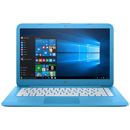 Refurbished HP Stream 14-ax000na Intel Celeron N3060 4GB 32GB 14 Inch Windows 10 Laptop in Blue