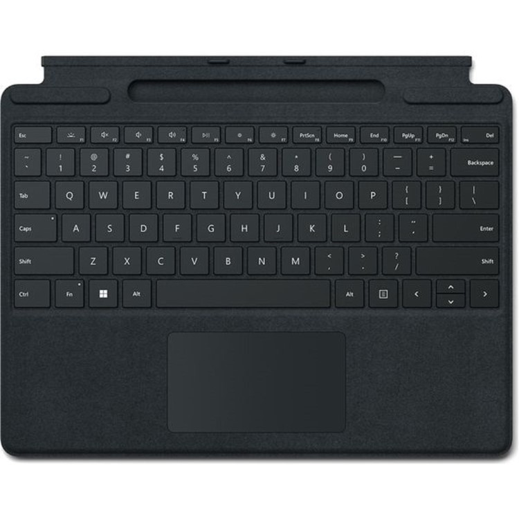 Box Opened Microsoft Surface Pro Signature Typecover - Alcantara Black