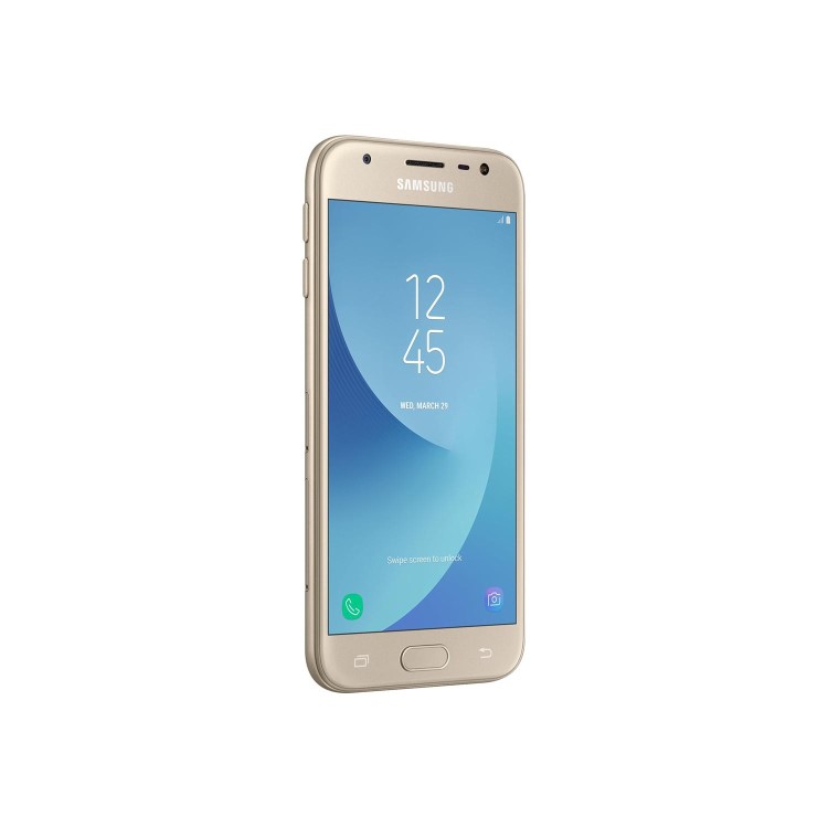 Grade C Samsung Galaxy J3 2017 Gold 5" 16GB 4G Unlocked & SIM Free