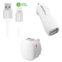 Advanced Accessories Essential Mains + Car Charger Bundle - Lightning