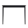 Small & Narrow Black Wall Mounted Console Table - Ava