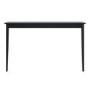 Large & Narrow Black Wall Mounted Console Table - Ava