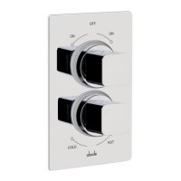 Fervour Concealed Thermostatic Shower Valve - Chrome
