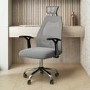 Grey Mesh Swivel High Back Office Chair - Harlan