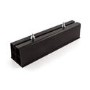 ACBFS450PB  Floor Stand Base Set in black for Air Conditioner Unit / Heat Pump up to 140 kg PVC 450mm length