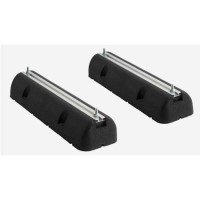 ACBFS600AR  Anti-Vibration Noise Reduction Rubber Floor Stand Base Set of 2 for Air Conditioner Unit / Heat Pump up to 400 kg 600mm length
