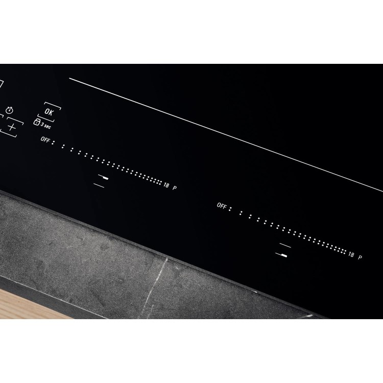 Hotpoint ACC654FNE Active Cook 65cm Four Zone Induction Hob - Black