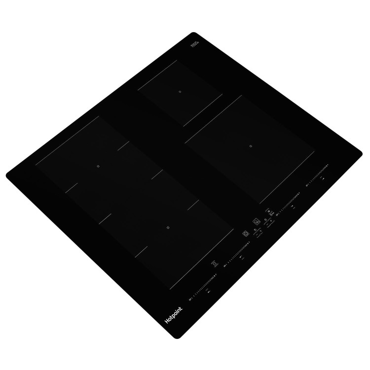 Hotpoint ACC654FNE Active Cook 65cm Four Zone Induction Hob - Black