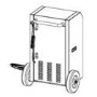 GRADE A1 - Amcor 90 litre per day Commercial Dehumidifier on Large wheels with digital humidistat and uplift pump