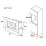 Whirlpool ACE010IX Built-In Coffee Machine - Stainless Steel