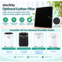 Active Carbon Filter compatible with CD20L-V5 CD12LE-V3 CD12LEB-V2 CD12PRO-LE-V3 CD20LE-V4 CD20LEB-V2 CD20PRO-LE-V3 CD25PRO-LE-V3