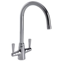 Abode Stamford Dual Lever Mixer Tap - Chrome Abode Stamford Dual Lever Mixer Tap - Chrome