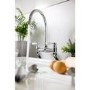 Abode Traditional Bridge Mixer Tap - Chrome