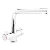 Abode Turina Quarter Turn Mixer Tap - Chrome