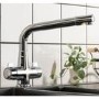 Abode Turina Quarter Turn Mixer Tap - Chrome