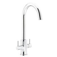 Abode Marido Dual Lever Mixer Tap - Chrome Abode Marido Dual Lever Mixer Tap - Chrome